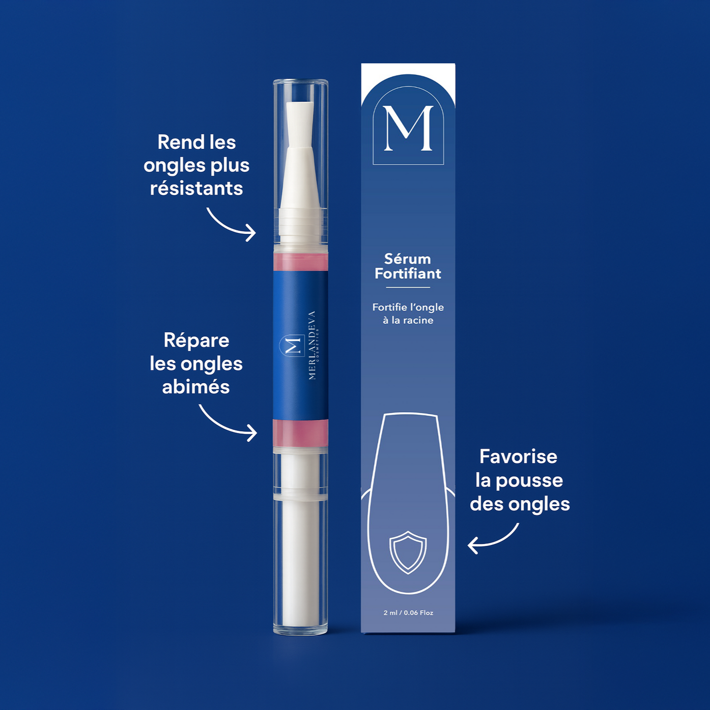 Stylo Réparation Ongles - Merlandeva