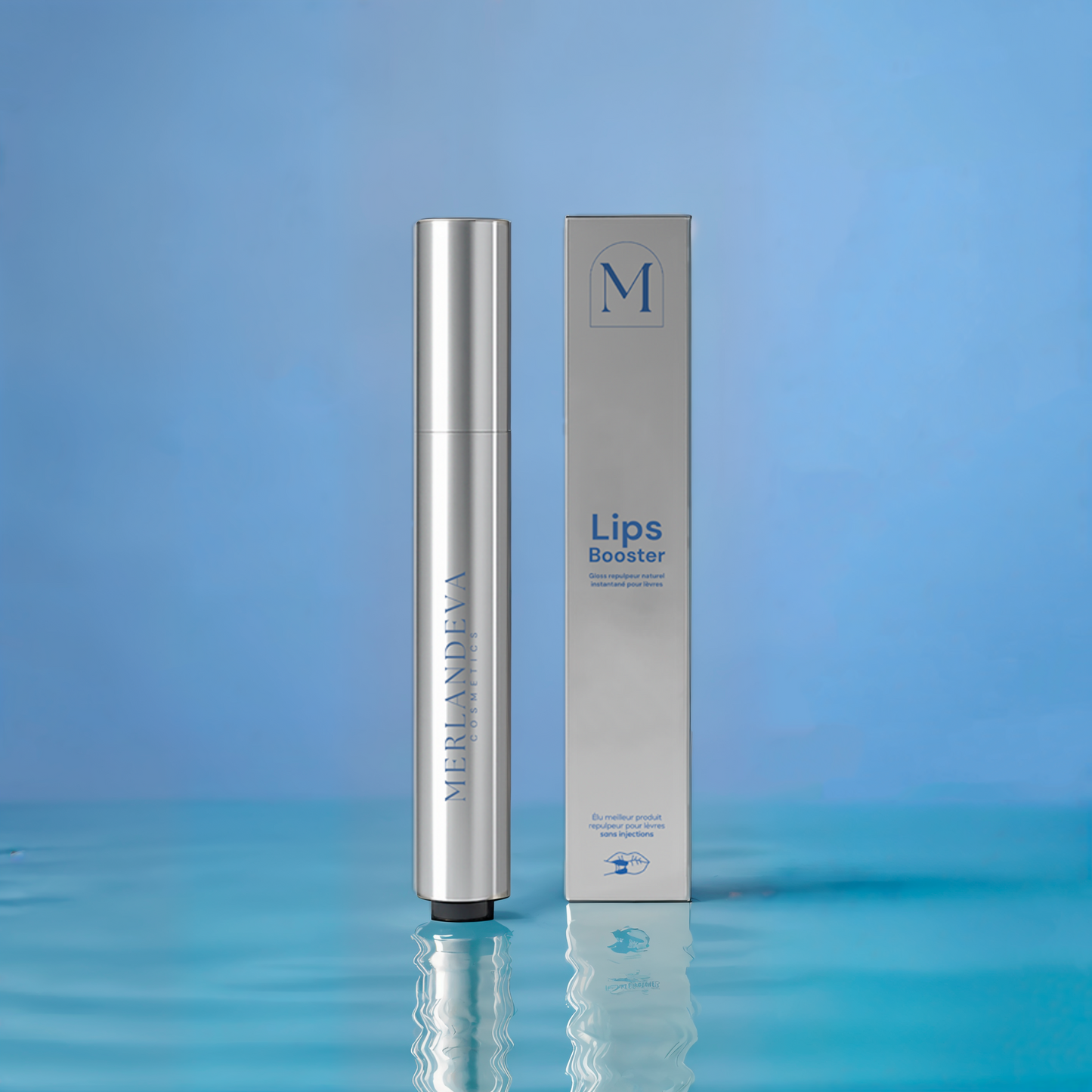 Lip plumper booster
